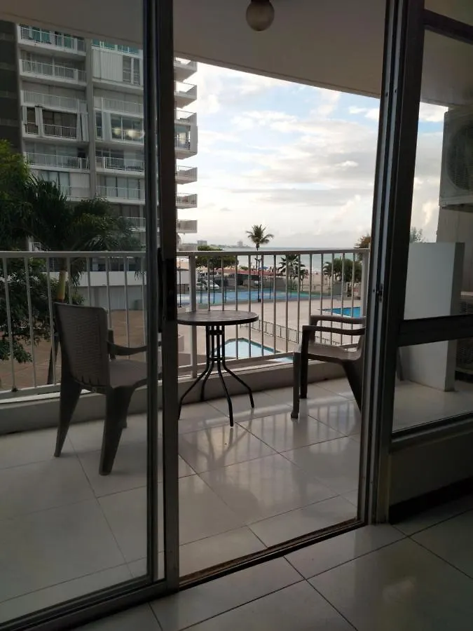 Coral Beach Isla Verde Beach Front Large 1 Bedroom Apt 208 Tower 1 San Juan Puerto Rico